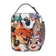 thumbnail image 1 of Zootopia Insulated Lunch Bag Cartoon Backpack, Reusable Thermal Cooler Tote for School Picnic Travel, Water Resistant Zipper Lunch Box Carry Bag Large Capacity Reusable Cooler Bag 11488-A29, 1 of 6