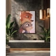 thumbnail image 1 of Zootopia Judy and Nick Movie Poster Wall Art Decor 12x18 UNFRAMED, 1 of 3