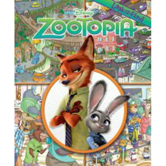 Pre-Owned Zootopia Look and Find Book