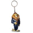 thumbnail image 1 of Zootopia Mayor Lionheart PVC Key Ring Keychain Ornament Charm 4” Lion New, 1 of 6