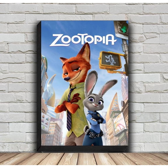 Zootopia Movie Hd Wall Art For Home Decor, Unframed Poster