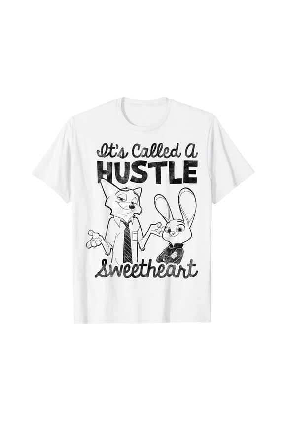 Zootopia Nick Judy It's Cold Hustle Suiteheart T-Shirt