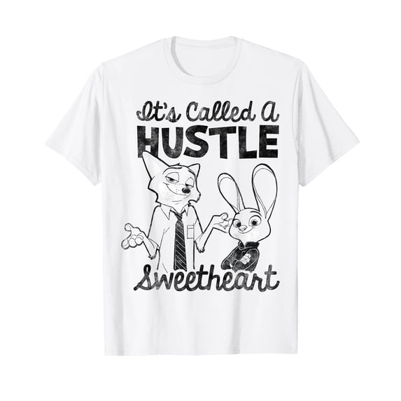 Zootopia Nick Judy It's Cold Hustle Suiteheart T-Shirt