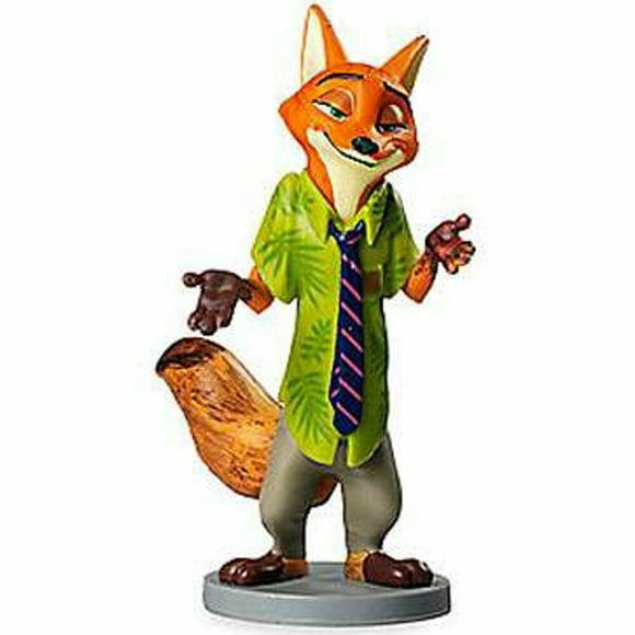 Zootopia Nick Wilder Fox PVC Figure Cake Topper 3" Figurine Collectible