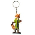 thumbnail image 1 of Zootopia Nick Wilder PVC Figure Key Ring Keychain Ornament Charm Figurine, 1 of 1