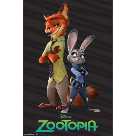 Zootopia - Partners Poster Print (22 x 34)