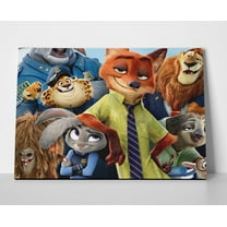 Zootopia Poster or Wrapped Canvas