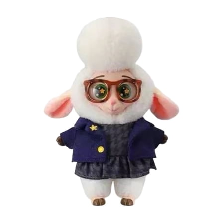 Zootopia Series Character Plush Toy - 6 Inch Judy Hopps & Nick Wilde Figure,Soft Vinyl Collectible for Kids Gifts