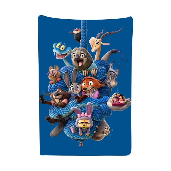 Zootopia Throw Blanket, Soft Throw Blanket, Zootopia Blanket, Weighted Blanket, Christmas Gifts, Flannel Blanket, Soft And Warm Blanket, Home Decoration, 27.6in * 39.4in