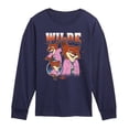 thumbnail image 1 of Zootopia - Wilde Bootleg Boys' Long Sleeve Graphic T-Shirt, 1 of 4