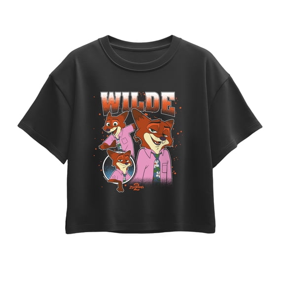 Zootopia - Wilde Bootleg - Youth Girls Boxy T-Shirt