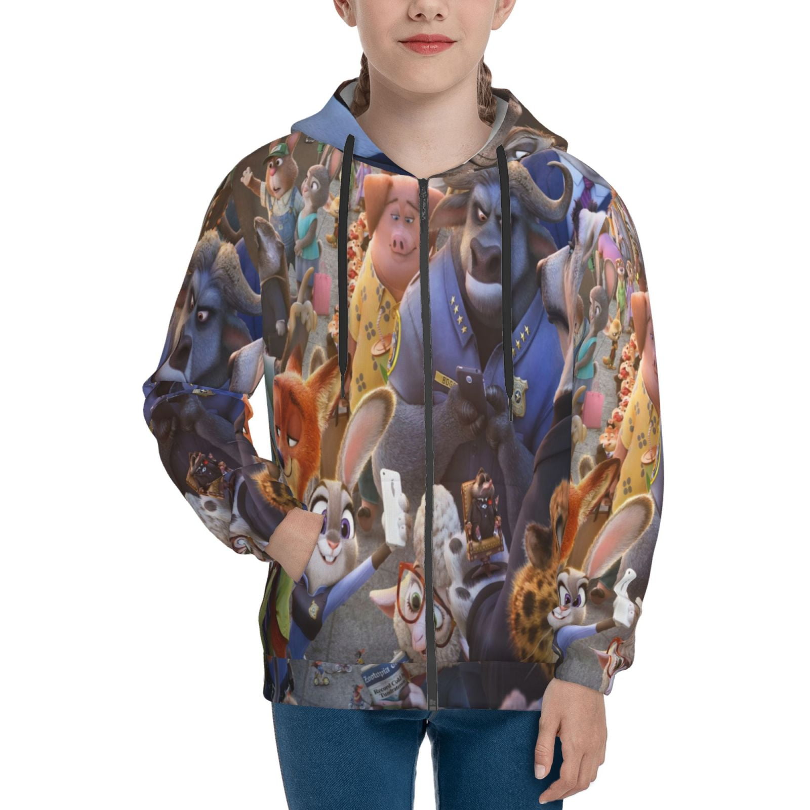 Lollipop Zip Up Hoodie | Mini Dreamers