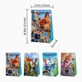 thumbnail image 1 of Zootopia gift bags, holiday birthday party supplies, candy bags, gift bags, kraft paper bags, 1 of 4