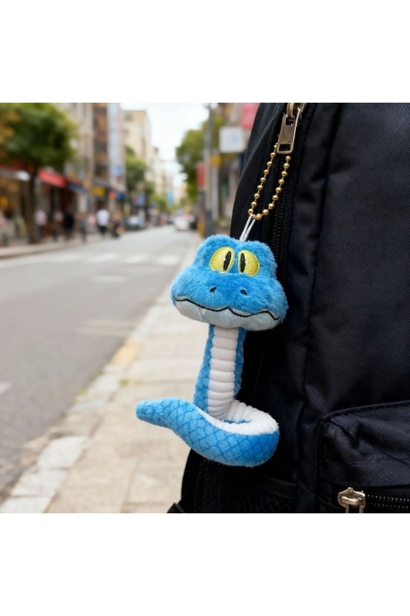 Zootopia movie merchandise new Gary Snake plush toy pendant, high aesthetic value, perfect gift for friends