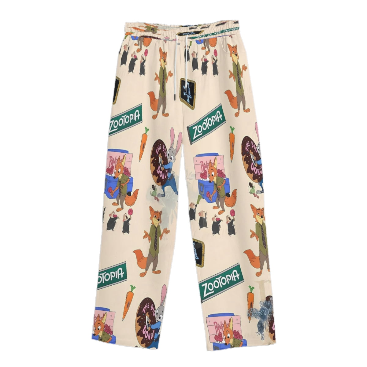 Summer Past - Inspired By Zendaya - Sustainably Made unisex wide-leg pants main image 1