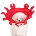 thumbnail image 1 of Zoowhale Dogs Cats Medical Grooming Pet E-Collar Recovery Remedy Protective Dog Lick Caught Soft Sponge Adjustable Postoperative Kit for Small and Medium Dog, 1 of 5