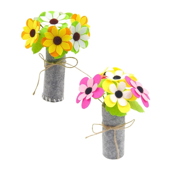 Zoowood DIY Flower Making Kit for Kids and Adults Cutting Bouquet Kit Simulation Artificial Flowers for Mother's Day Spring Home Decor