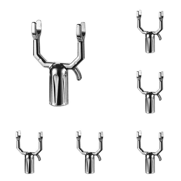 Zoowood Outdoor Metal Plant Stand Holder Adjustable Tree Branch Support Aluminum Alloy Stakes for Vineyards Orchards White 8PC