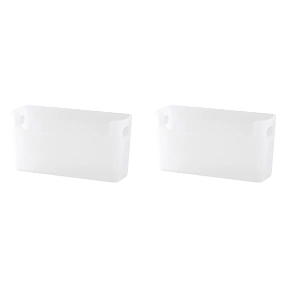 Zoowood Paper Plate Holder and Dispenser for 7-10 Inch Disposable Plates Plastic Storage Rack for Cabinet Countertop RV or Outdoor 2 Pack