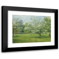 Zora von Preradovic 14x11 Black Modern Framed Museum Art Print Titled - Blossoming Trees