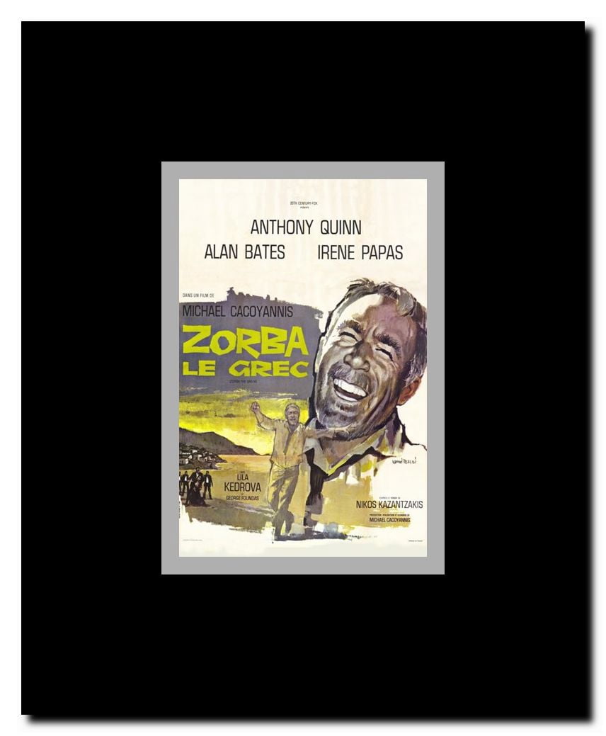 Zorba the Greek Framed Movie Poster