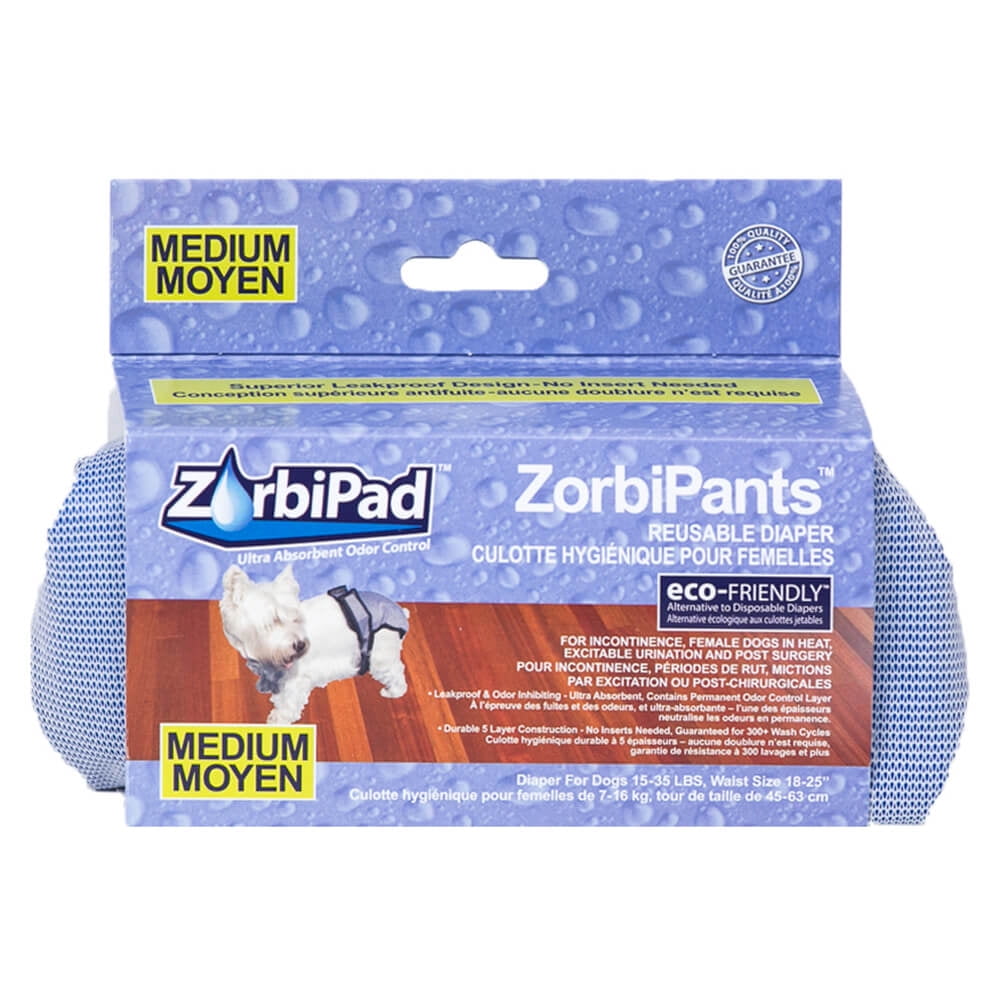 Zorbipad Zpme01 Zorbipant Reusable Diaper Garment Medium