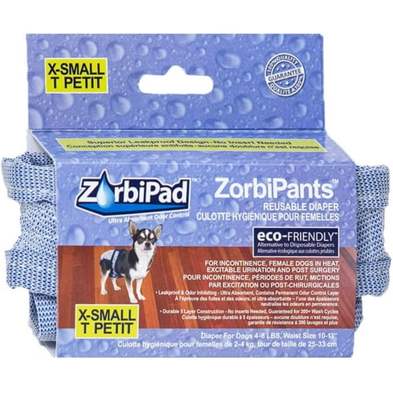 Zorbipad Zpxs01 Zorbipant Reusable Diaper Garment Xsmall For