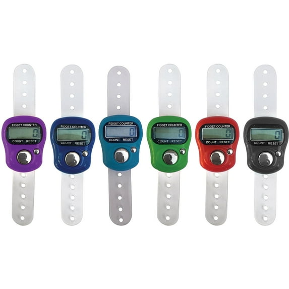 Zorbitz ZOR2911 Fidget Counter, Assorted Colors