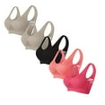 thumbnail image 1 of Zorckvet 5 Pack Sports Bras for Women Push up Plus Size High Impact Ladies Bras, 1 of 2