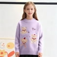 thumbnail image 1 of Zorckvet Baby Girl Clothes Knitted Sweater Crewneck Long Sleeve Tops Comfy Pullover Winter Clothes, 1 of 7