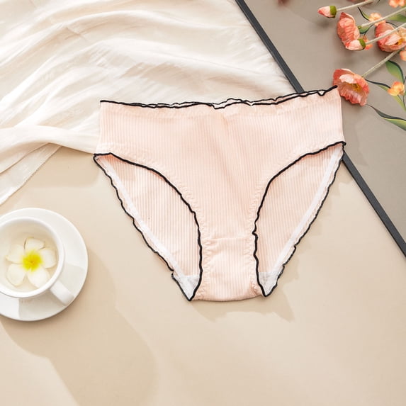 Zorckvet Breathable Panties for Women Plus Size Briefs Cotton Comfort Womens Underwear Full Coverage