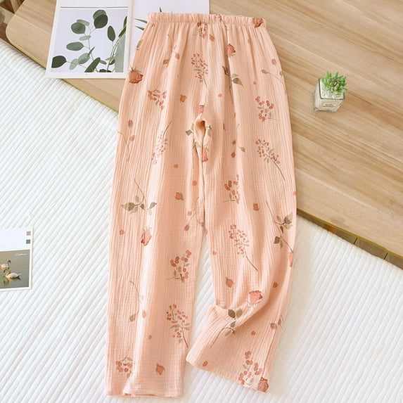 Zorckvet Casual Pajamas for Women Cotton Pjs Soft Cozy with Pockets Loose Womens Pajamas Set