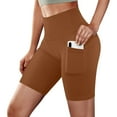 thumbnail image 1 of Zorckvet Casual Shorts for Women Bike Stretch Exercise with Pockets Yoga Womens Shorts Comfort, 1 of 6