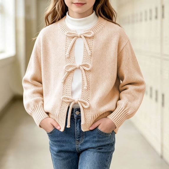 Zorckvet Girls Sweaters - Soft, Ribbed Cuffs & Cozy Feel