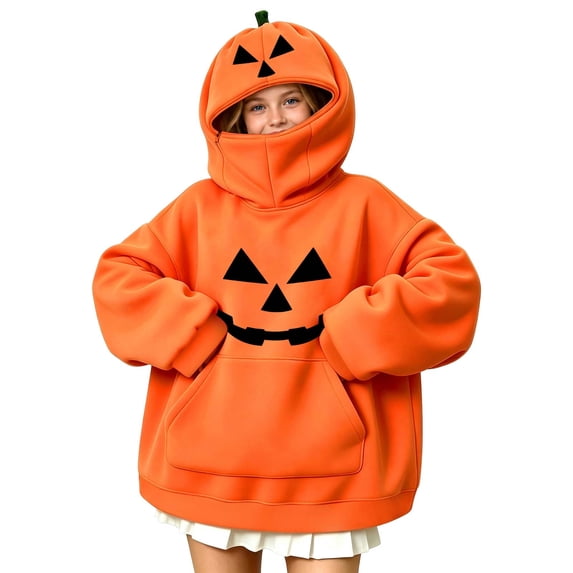 Zorckvet Girls' Fleece Pullover Sweatshirts and Hoodies for Little Kids with Pockets