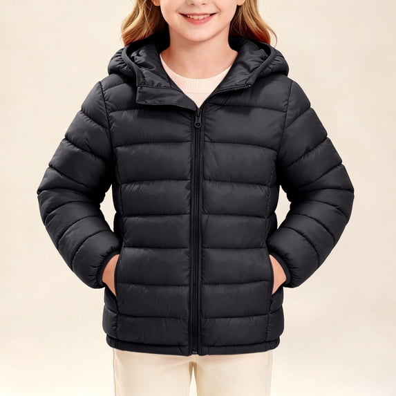 Zorckvet Kids Outerwear Coats for Everyday Use - Cozy, Puffer Design