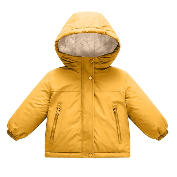 Zorckvet Kids Outerwear Coats for Everyday Use - Fleece, Hooded Design
