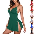 thumbnail image 1 of Zorckvet Loose Nightgowns for Women Lace Sleep Shirts Pullover Sleep Shirts Soft Sleepshirts for Women Short Sleeve, 1 of 4