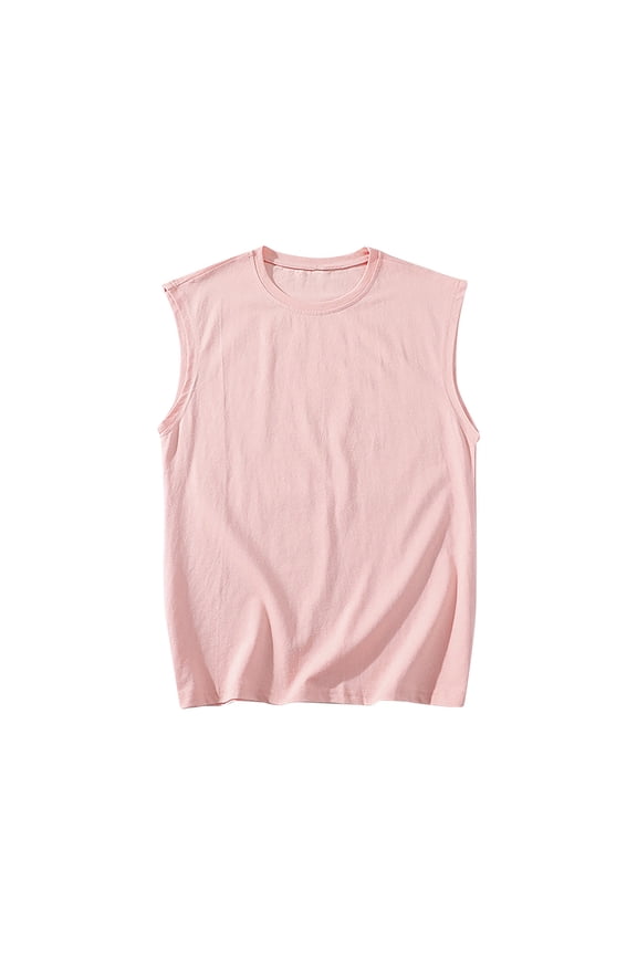 Mens Tank Tops Sleeveless Cotton Undershirt Soft Sleeveless Mens Big and Tall Shirts