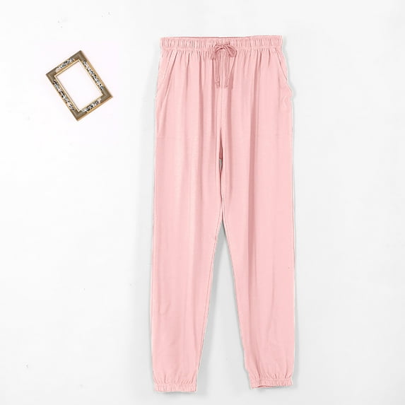 Zorckvet Pajamas Pants for Women, High Waisted Wide Leg Loose Fit Comfortable Trousers for Daily Wear, Home, Sleepwear