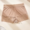 thumbnail image 1 of Zorckvet Panties for Women Boy Shorts Lace Comfortable Breathable Womens Underwear Seamless, 1 of 3