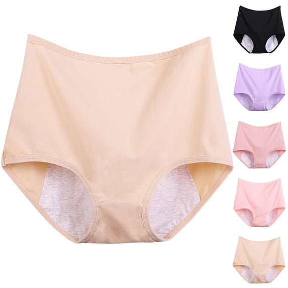 Zorckvet Womens Panties Cotton High Waist Breathable Boy Shorts Underwear for Women Comfort