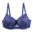 thumbnail image 1 of Zorckvet Womens Plus Size Bras Soft Everyday Push up Full Coverage Bras for Women Lace, 1 of 6