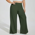 thumbnail image 1 of Zorckvet Womens Plus Size Yoga Pants Wide Leg Lounge Pants Casual Solid Workout Trendy Loose Fit, 1 of 6