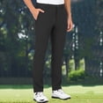 thumbnail image 1 of Zorckvet Workout Pants for Men Black Athletic with Pockets Work Casual Stretch Mens Pant, 1 of 6