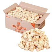 Zorestar Fire Starters XXL 400 pc - Eco firelighters for Indoor and Outdoor Use, Compatible with Solo Stove, Green Egg and Other Grills and BBQs - Box of Waterp