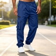 thumbnail image 1 of Zormilly Cargo Work Pants for Men Lightweight Baggy Joggers with Multi Pockets for Hiking Workout Camping, S-2XL, 1 of 6