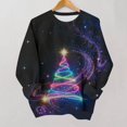 thumbnail image 1 of Zormilly Christmas Sweatshirts for Women Fleece Long Sleeve Crewneck Oversized Sweatshirt Printed Casual Pullover, S-2XL, 1 of 7