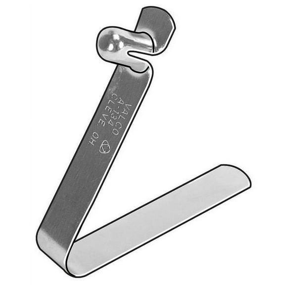 ZoroSelect 0.312" D x 0.370" H Single End A Style Spring Leg Snap Button, 10 pk.