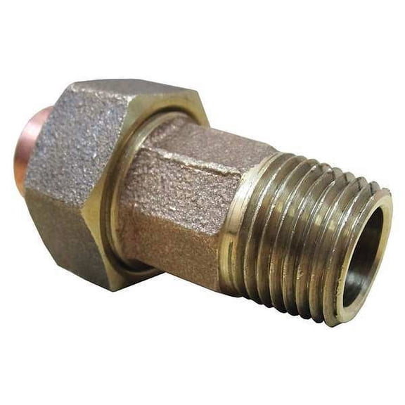 ZoroSelect 3/4" NOM C x 3/4" MNPT Copper Union